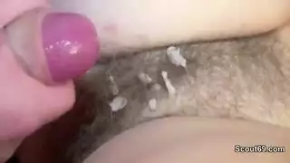 إيلاج مزدوج مع هواة ذوات مؤخرات كبيرة