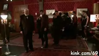 وضعية الكلب البرية في الغابة جنس خارجي قاس